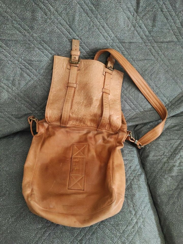 Belstaff Messenger bag 553 Coloniale MALENOTTI light brown in Aerzen
