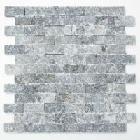 Naturstein Marmor Mosaik Brick Nero 3D Mattengr. 305x290mm Schleswig-Holstein - Hammoor Vorschau