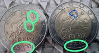 2x 2euro Münze Griechenland 2002 mit dem S im Stern Bayern - Auerbach in der Oberpfalz Vorschau