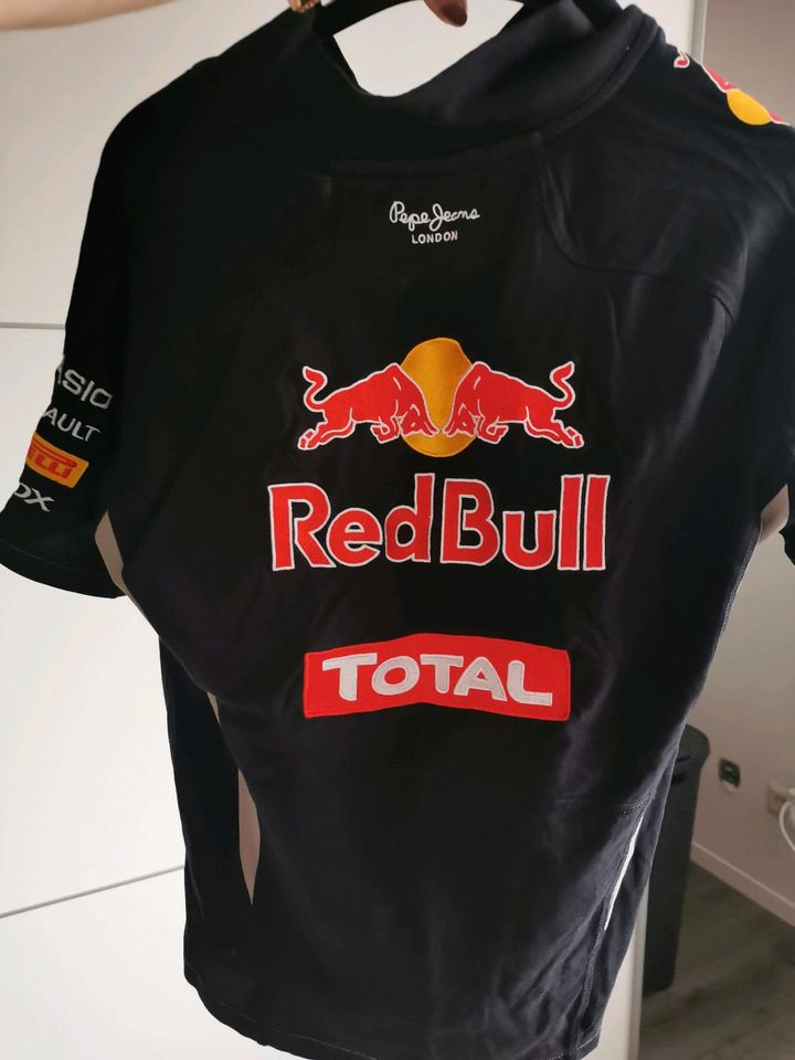 Pepe Jeans Red Bull racing Poloshirt schwarz in Marienhausen