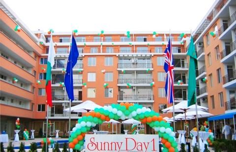 SUNNY DAY 1 3️⃣ Zimmer ☀️ Wohnung Sonnenstrand Bulgarien Immobilien in Tarp