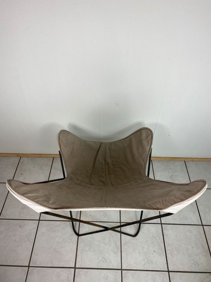 Knoll International Butterfly 70er Lounge Chair 50er Sessel Couch in Grünstadt