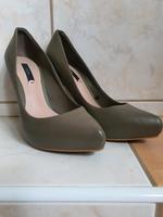 Leder High Heels  Zara graubraun Niedersachsen - Seevetal Vorschau