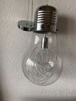 große Lampenschirm Deckenleuchte Echtglas Glühbirne Design Bayern - Mitterfels Vorschau