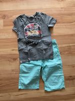 H&M Ninjago T-Shirt Wendepailletten Größe 122/128 grau und Shorts Schleswig-Holstein - Bargteheide Vorschau