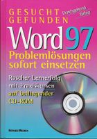 Word 97 Problemlösungen sofort einsetzen inklusive CD ROM Hessen - Hattersheim am Main Vorschau