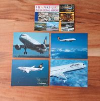 Postkarten Frankfurt Airport Lufthansa Airbus A320-200 Boeing 737 Hessen - Selters Vorschau