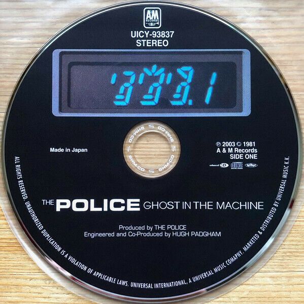 The Police: Ghost In The Machine  Japan Mini-LP-CD– UICY-93837 in Niebüll