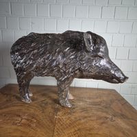 24651 Wildschwein Bronze 0,87 m Niedersachsen - Nordhorn Vorschau