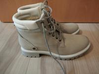 Stiefeletten Boots gefüttert warm Fell beige Creme  Wrangler Bayern - Amberg b. Buchloe Vorschau