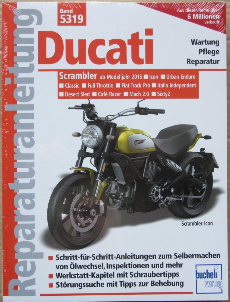Reparaturanleitung Ducati Scrambler ab Modelljahr 2015 in Horst (Holstein)