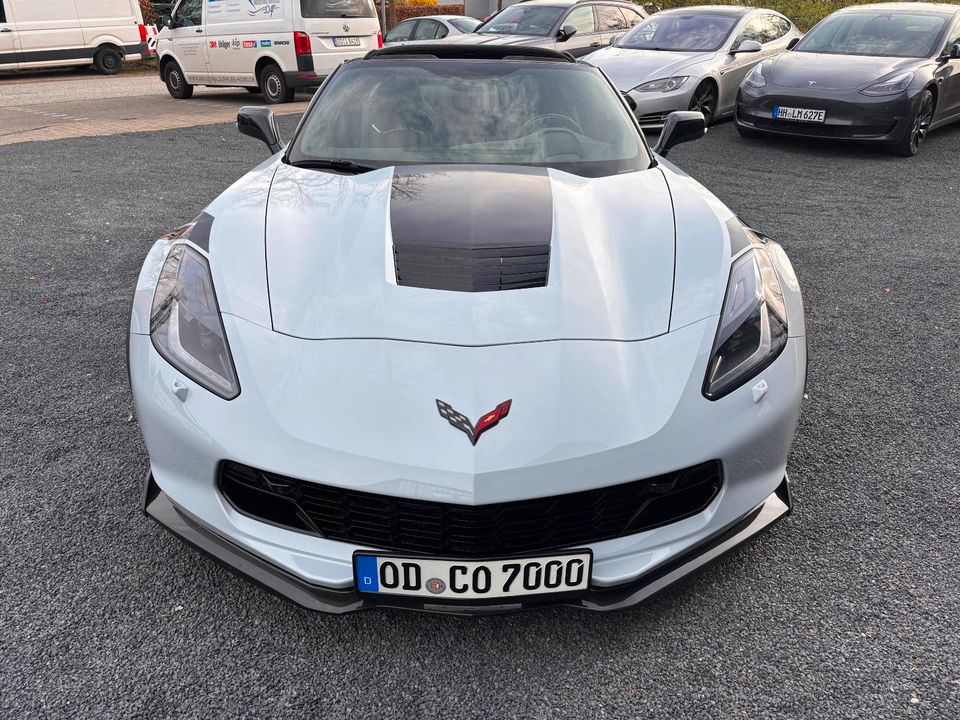 Corvette Grand Sport C7 Final Edition Carbon Targa 1.Hand 3500km in Bargteheide