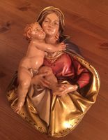 Verkaufe Grödner Schnitzerei Wunderschönes Brustbild Madonna Bayern - Taufkirchen München Vorschau