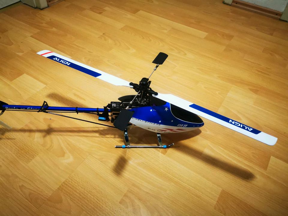 Rc ESKY 3D 450 Helikopter Belt CP KDS align Transportkoffer in Gütersloh