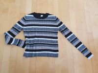 Pullover kurz schwarz weiß rose gestreift (H&M) Gr. M Bayern - Eching (Kr Freising) Vorschau