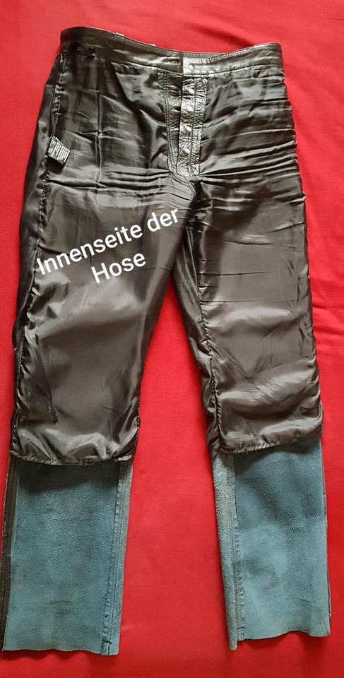 Lederhose / Bikerhose von NLC Nashville Leather Company, Gr. 33 in Zirndorf