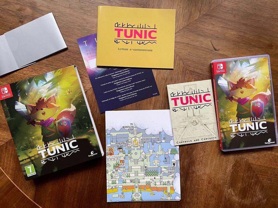 Tunic für Nintendo Switch komplett + Zusatzmaterial (Französisch) in Aachen