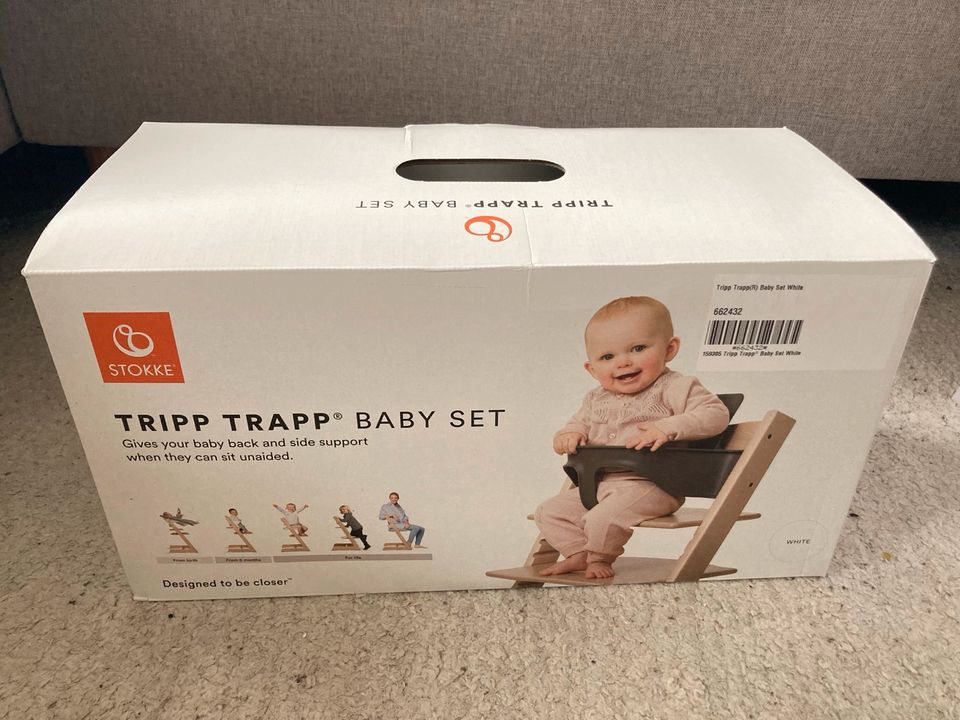 NEU OVP Stokke Tripp Trapp Baby Set, weiß + Kippschutz in Leipzig