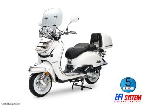 Motorroller Retro Firenze 50 ccm, 25km/h oder 45 km/h, Retroroller EURO 5