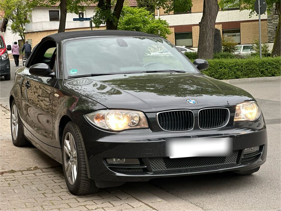 BMW 118I Cabrio/2Hd/6-Gang/Navi/Temp/SH/Led/Top in Worms