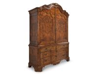 ANTIK! Wohnzimmerschrank restauriert Biedermeier Barock um 1840 Nussbaum K-0207 Nordrhein-Westfalen - Lüdinghausen Vorschau