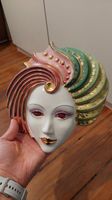 Venezianische Maske aus Keramik Sammler Deko-Stück Mitte - Wedding Vorschau