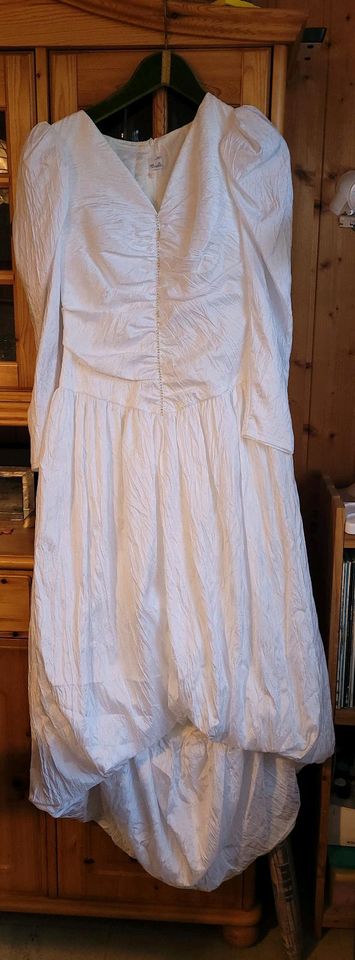 Weißes Cocktailkleid/Hochzeitskleid, Gr. 38 in Moers
