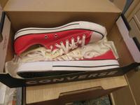 Original CONVERSE Chucks Taylor Sneaker Low, Gr. 44, Rot Neu Berlin - Neukölln Vorschau