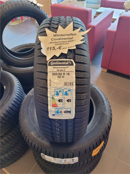 NEU* Continental WinterContact TS 850P 205/60 R16 92H 1St. in Sachsen -  Schlema | Reifen & Felgen | eBay Kleinanzeigen ist jetzt Kleinanzeigen