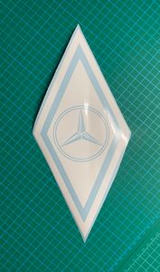 Mercedes Stern Fahrerhaus Aufkleber