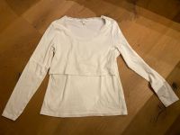 H&M Mama Still Langarmshirt beige Gr. L Nordrhein-Westfalen - Willich Vorschau