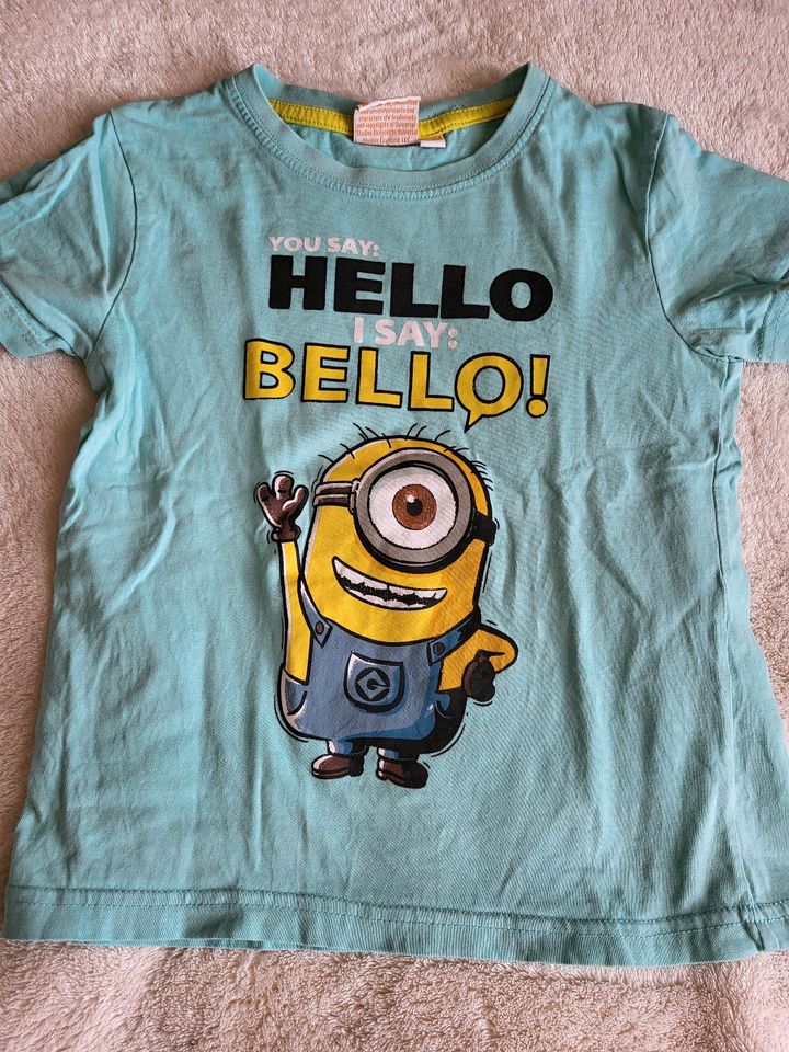 2er Set T-Shirts Minions Gr. 98/104 in Bernau