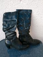Schwarze Mjus Leder Stiefel Gr. 40 NEU Sachsen - Reichenbach (Vogtland) Vorschau
