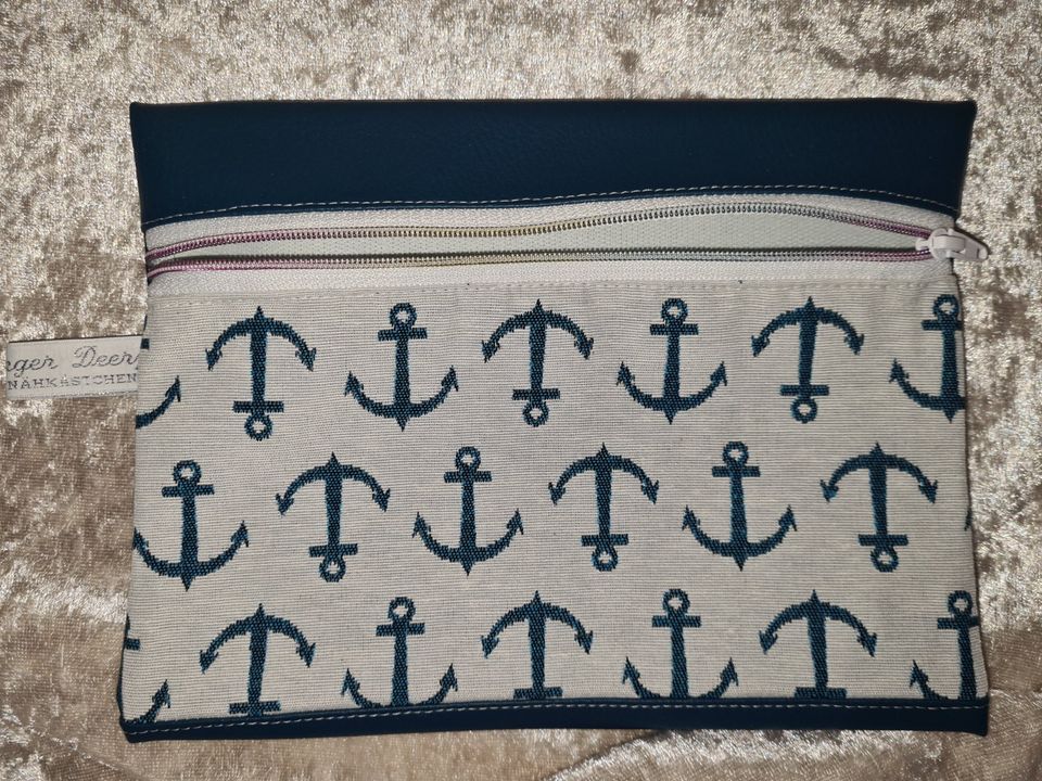 Clutch Tasche „Sunny“ Anker in Hamburg