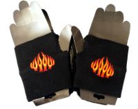 Fingerlose Handschuhe Stulpen Flammen Design Leipzig - Sellerhausen-Stünz Vorschau