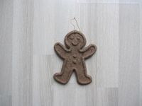 Lebkuchen-Mann Weihnachts-Schmuck Deko-Ration Anhänger 17cm Niedersachsen - Wilhelmshaven Vorschau