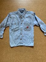 80er/90er Jahre langärmeliges Jeanshemd Hemd Gr. 110 Niedersachsen - Langwedel Vorschau