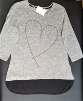 Pullover C&A mit Strasssteinen S/M Grau Schwarz NP 25,- NEU Baden-Württemberg - Backnang Vorschau