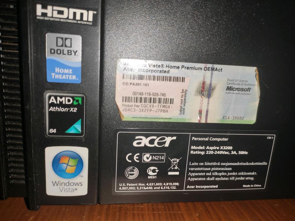 Acer PC / Standrechner in Bad Wilsnack