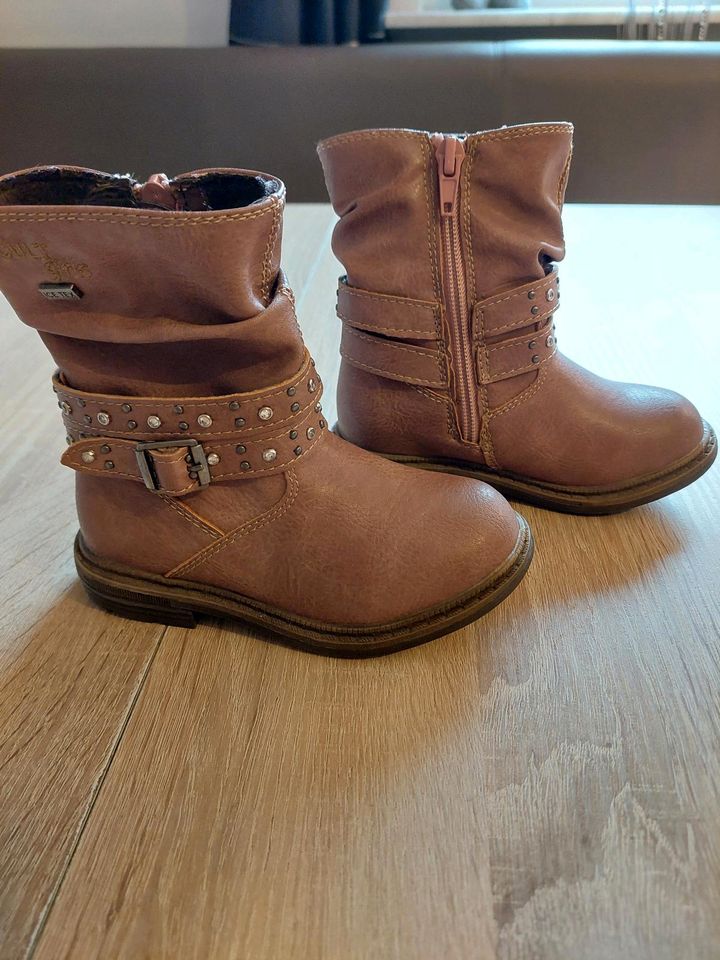 Braune Stiefel TeX Größe 25 Neu in Trier