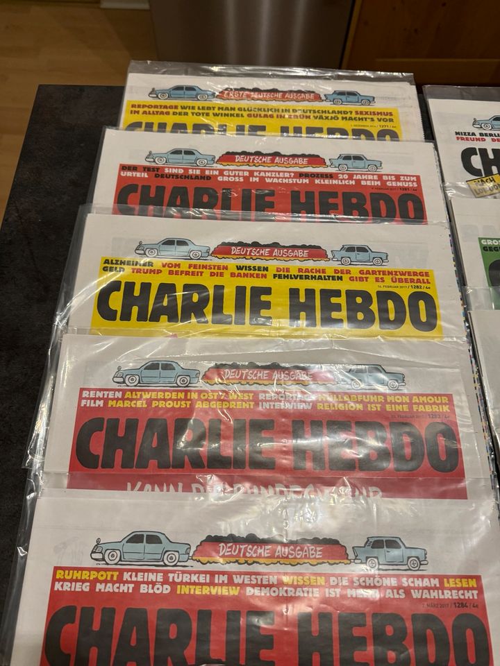 Charlie Hebdo *Sammlung* in Schwalbach