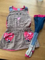 Lilly + Sid Set Kleid mit Strumpfhose Gr. 98 Katze Maus Nordrhein-Westfalen - Hilden Vorschau