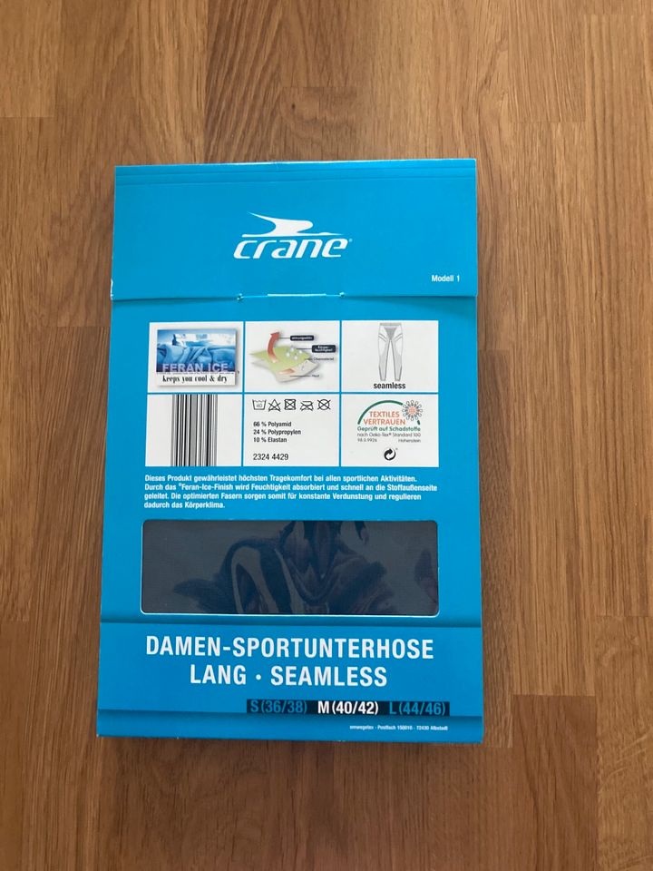 CRANE, Damen Sportunterhose,Feran-Ice-Finish, neu und ovp in Kreßberg