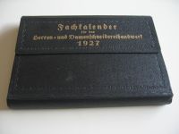 Fachkalender Herren- und Damenschneidereihandwerk 1927 Schneider Bayern - Sulzheim Vorschau