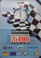 Poster 24h Rennen Nürburgring 1995, extrem selten, echte Rarität Nordrhein-Westfalen - Bad Berleburg Vorschau