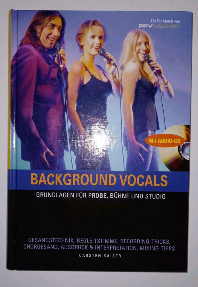 Background Vocals Buch - Carsten Kaiser NEU inkl. CD in Mörlenbach