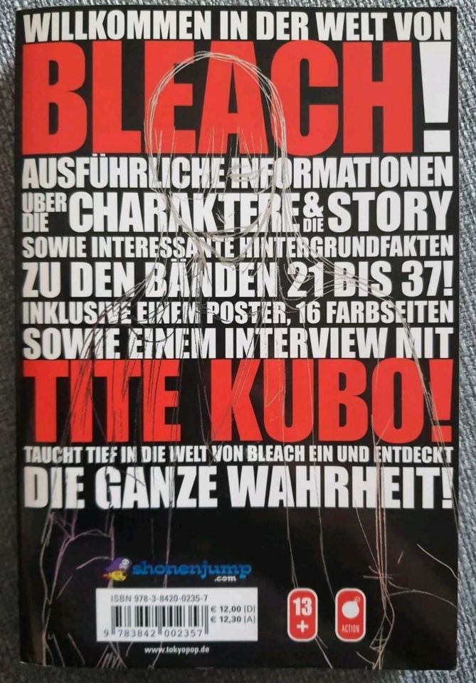 Bleach Character Book 2 Masked 1.Auflage Tite Kubo Manga deutsch in Dessau