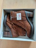 Tamaris Stiefeletten Leder cognac 39 Bayern - Hindelang Vorschau
