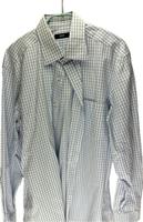 Hugo Boss Hemd Herrenhemd Langarm Weiss blau Größe 41/L Niedersachsen - Hameln Vorschau