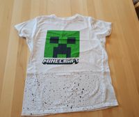 T-Shirt Gr. 146/152 Minecraft weiß Jungen Bayern - Anger Vorschau